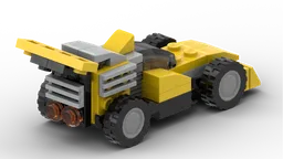Yellow indy racer