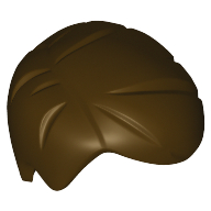 Lego Hair Short Smooth and Right Parting [Plain] / Dark Brown