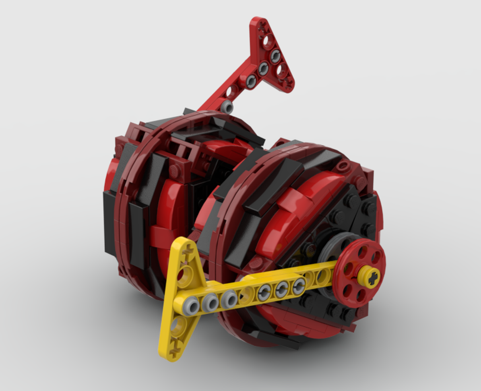 Lego Battlebots 1/10 Scale Towering Inferno