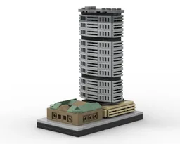 1:2000 MetLife Building + Grand Central Station