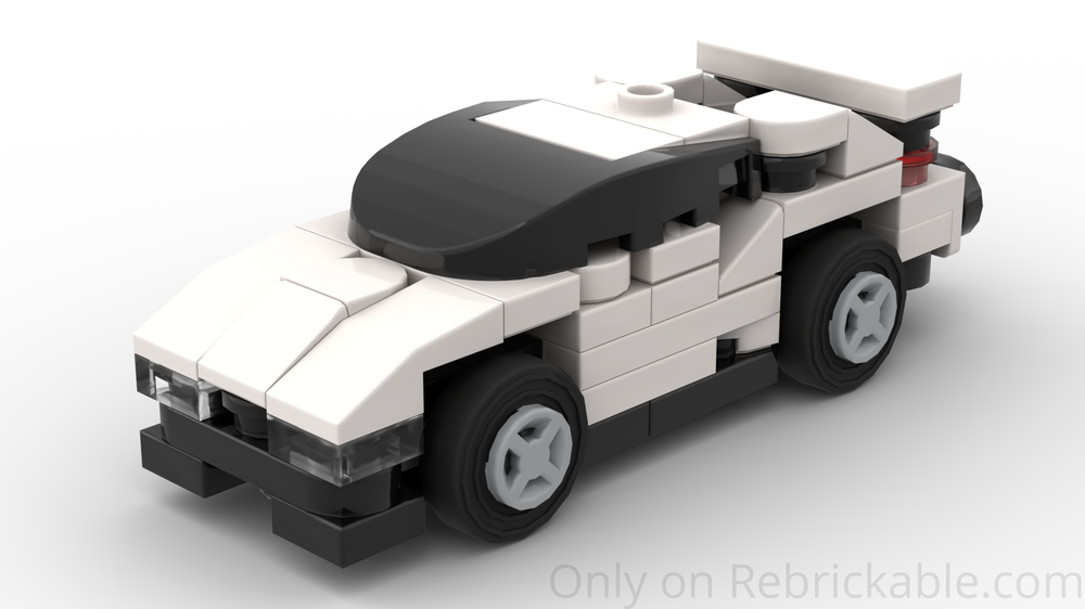 Lego 3 stud wide/1:70 scale sports car