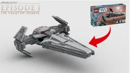 Sith Infiltrator Total Conversion - Playscale Scimitar
