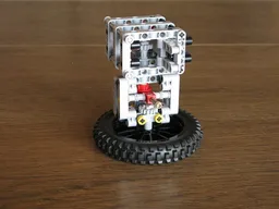 Mechanical inerter (model B)