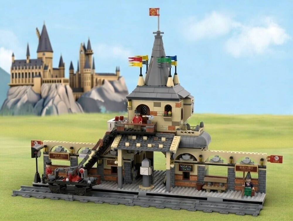 Lego Hogwards Train Station