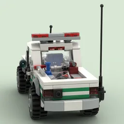 Forest Fire Service Patrol Pickup