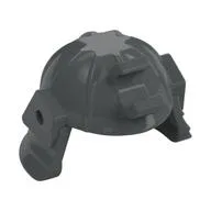 Helmet Ninja, Samurai / Dark Bluish Gray