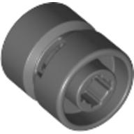 Lego Wheel 11 x 12 with Hole Notched for Wheels Holder Pin / Dark Bluish Gray