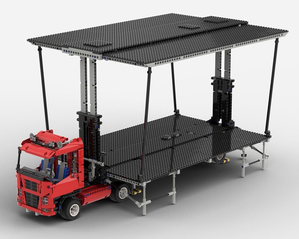 Lego Mobile Stage Trailer