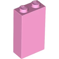 Brick 1 x 2 x 3 with Bottom Stud Holder / Bright Pink