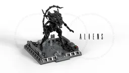 Aliens Micro Diorama Series : Xenomorph Queen