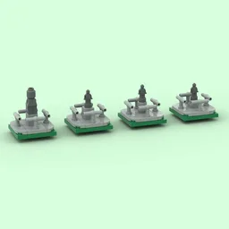Micro Statue in the park