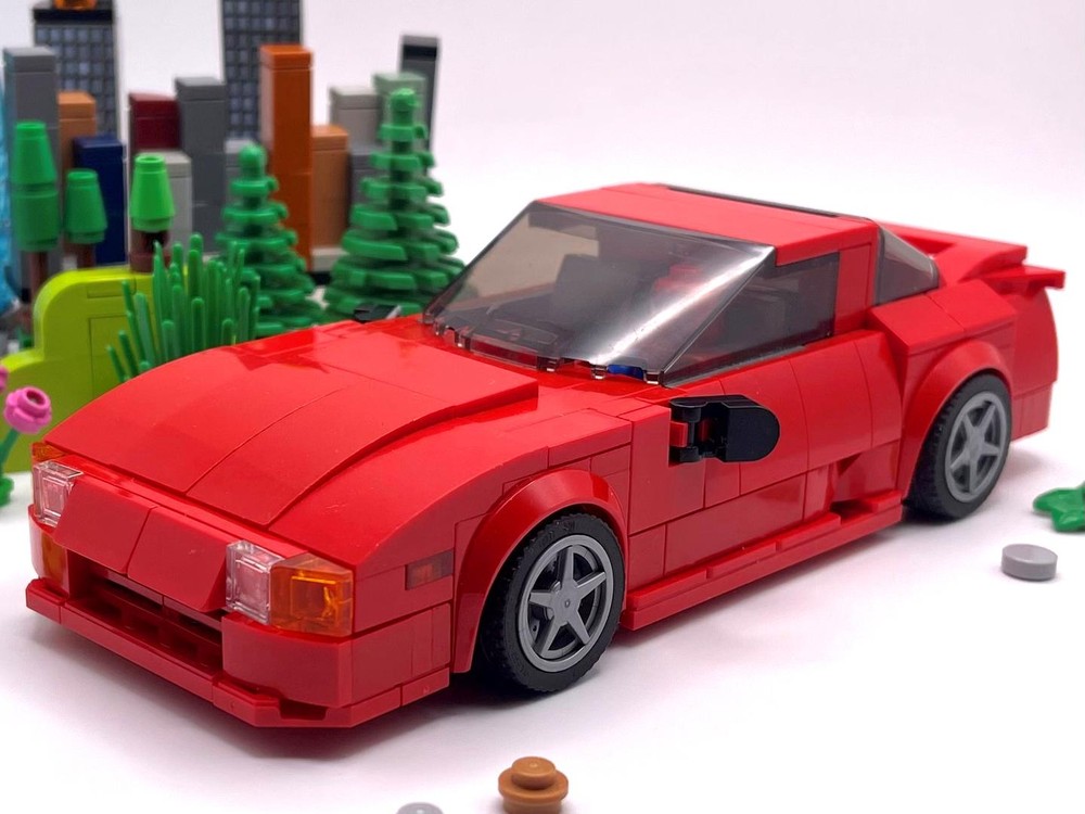 Lego Bob & Weave Daytona IROC - Red - 8 Stud Speed Champions