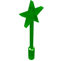 Equipment Magic Wand / Trans-Green