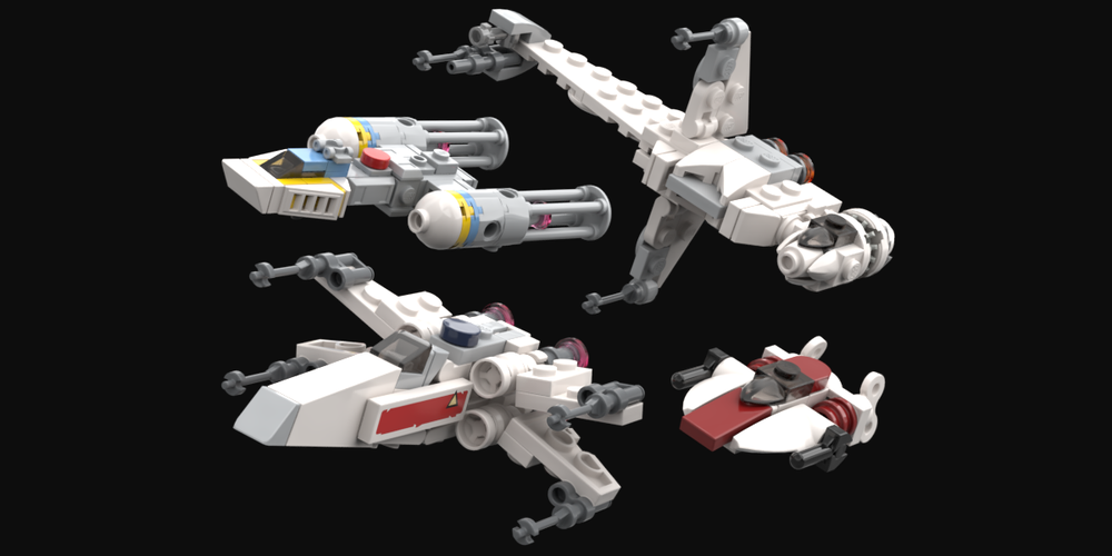 Lego Original Trilogy Rebel Starfighters
