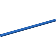 Lego Hose, Pneumatic 4mm D. 12L / 9.6cm / Blue