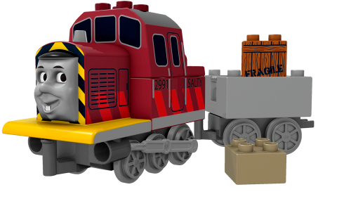 Lego Salty the Dockyard Diesel