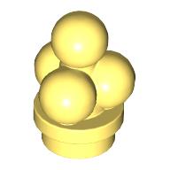 Lego Food Ice Cream Scoops / Bright Light Yellow