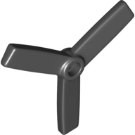 Lego Duplo Rotor 3 Blade for Small Helicopter Body (Propeller) / Black
