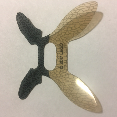 Lego Wings Parademon Collapsed with Webbed Print / Trans-Clear