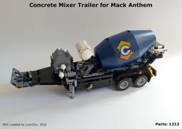 Concrete Mixer Trailer for Mack Anthem (42078)