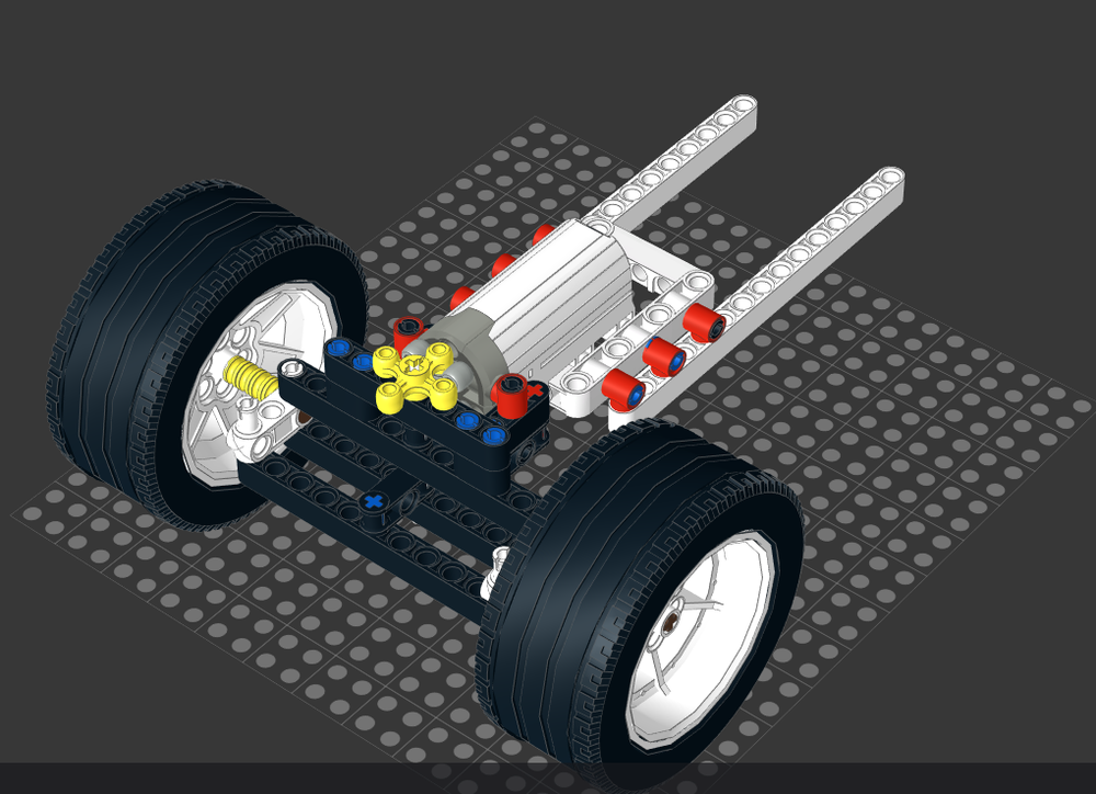 Lego Drift steering mechanism prototype