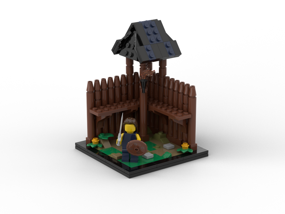 Lego Display Base for Highland Battler