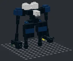 Navy Keloid Inspired SWAT Bot