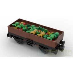 Apple transport train car