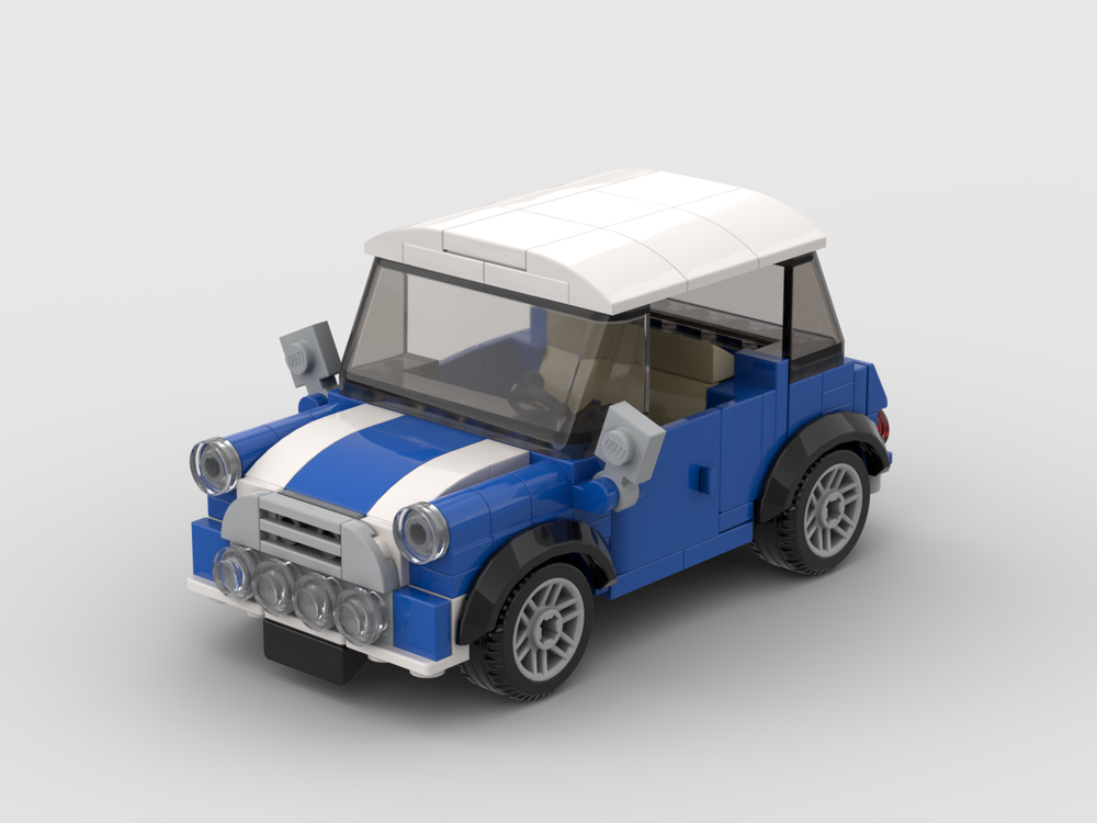 Lego Mini Blue Mini Cooper