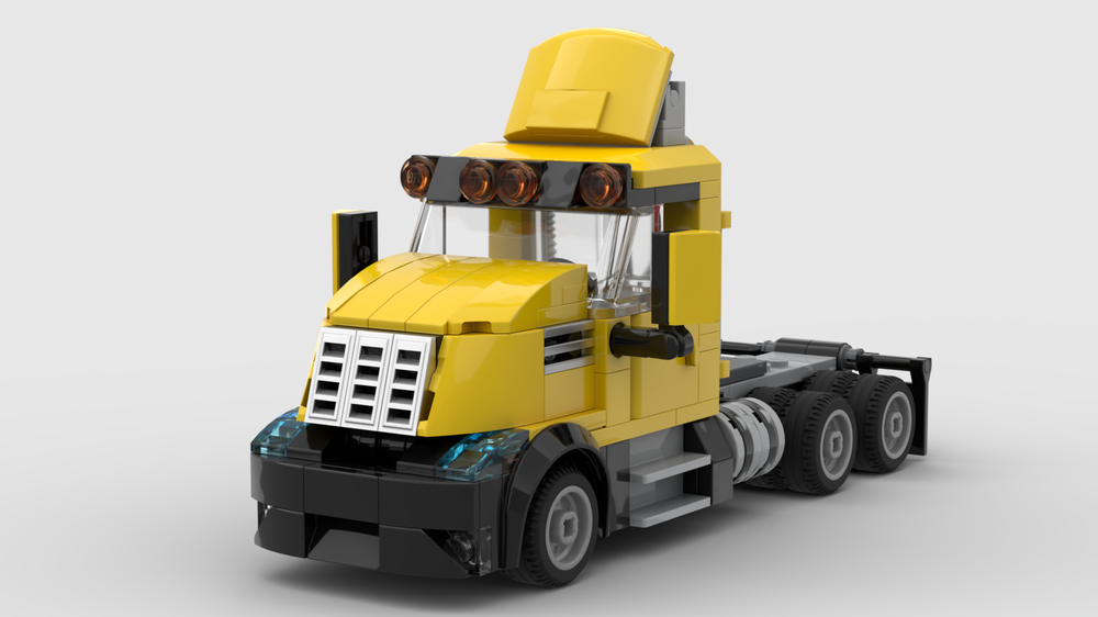 Lego Day cab truck v4