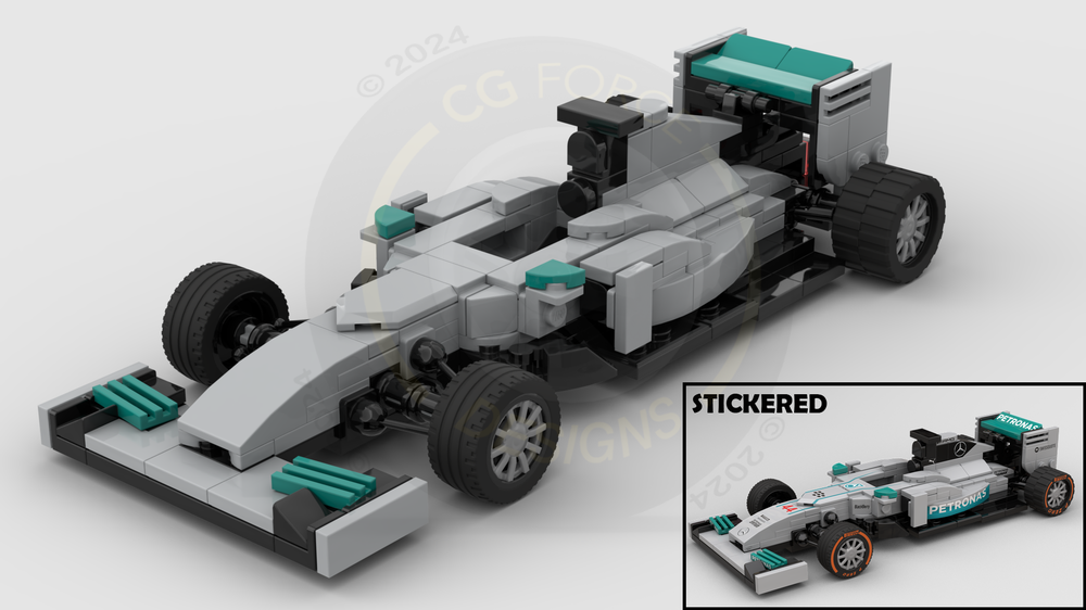 Lego F1 Mercedes W05