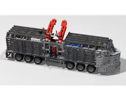 Apocalyptic Land Train Engine