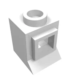 Window 1 x 1 x 1 Classic with Long Sill [Complete] / White