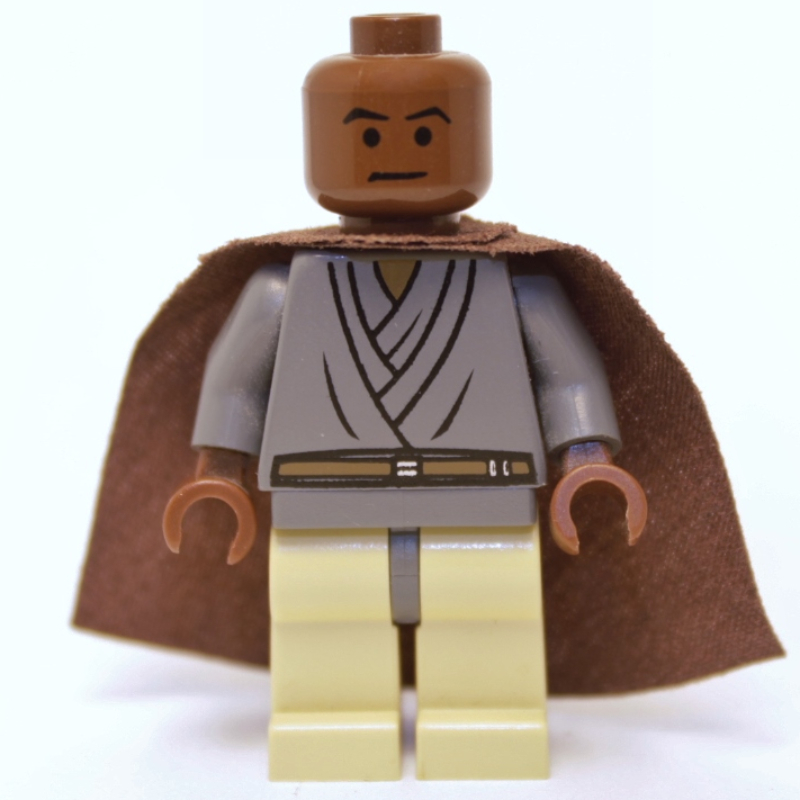 Lego Mace Windu, Tan Legs, Cape