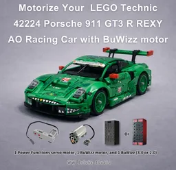 [BuWizz motor] LEGO Technic 42224 Porsche 911 GT3 R REXY AO Racing Car