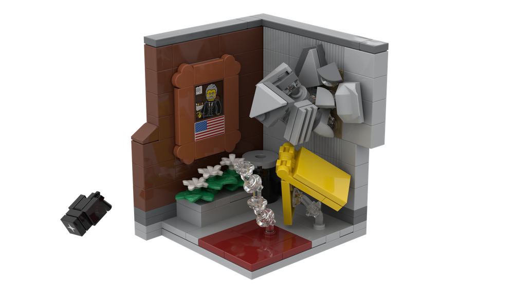 Lego Control Vignette - Federal Bureau of Control (FBC)