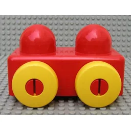 Primo Vehicle Wagon without Tow Hitches / Red
