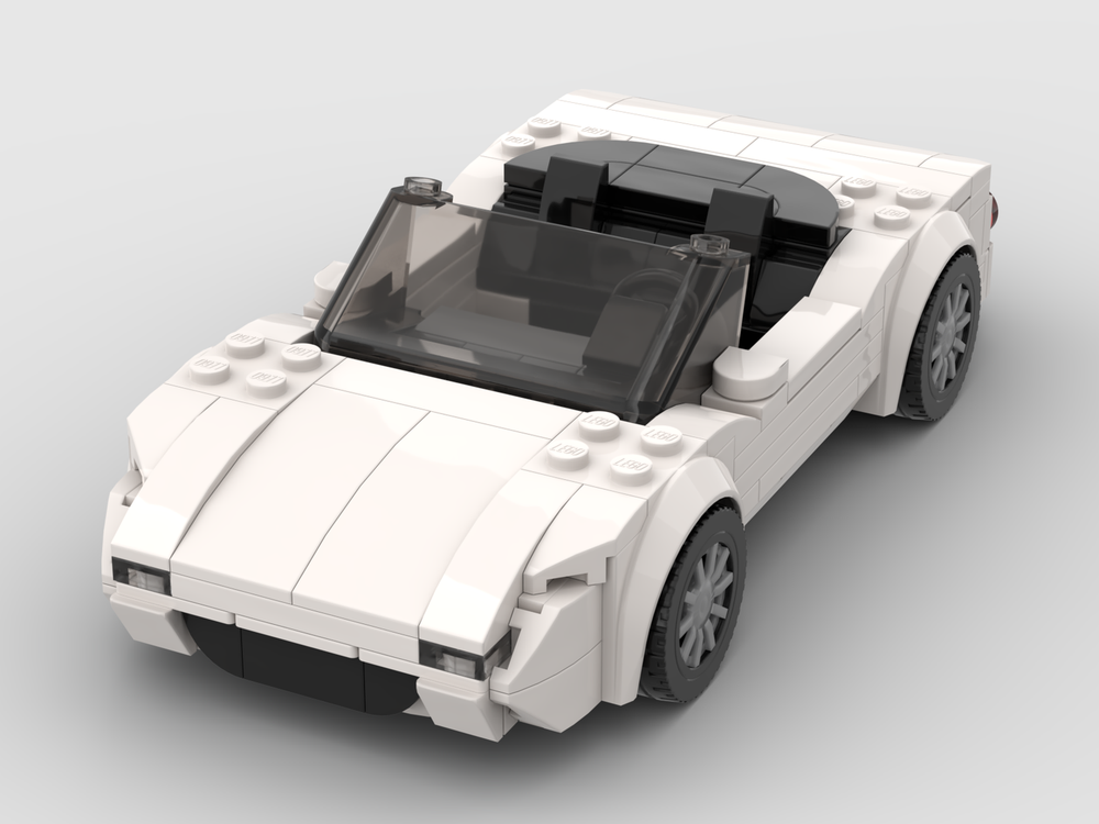 Lego Mazda MX-5 Miata - Eunos Roadster (NA) - White