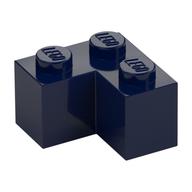 Lego Brick 2 x 2 Corner / Dark Blue