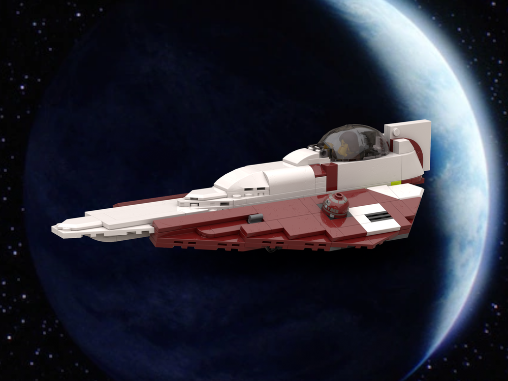 Lego Obi Wan Kenobi's Delta-7 Aethersprite-class Starfighter