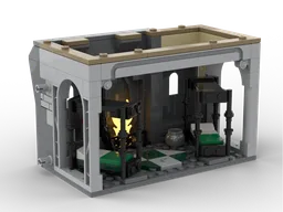 Hogwarts Slytherin Dorm (modular)