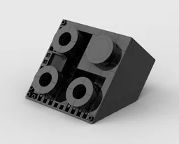 Upscaled inverted convex slope