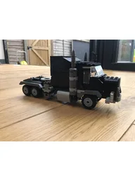 Transforming robot truck