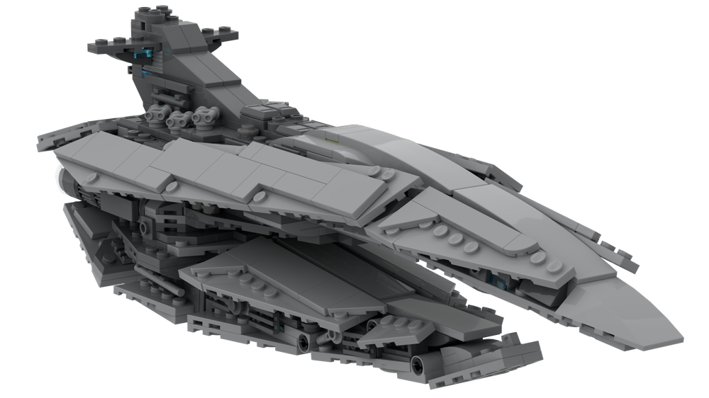 Lego KOTOR - Leviathan Interdictor-Class Cruiser - MIDI Scale
