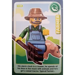 Trading Card, Create The World - Farmer / [No Color/Any Color]