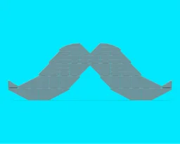 Gray Mustache