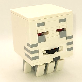 Lego Minecraft Ghast, Internal Parts #2  - Brick Built