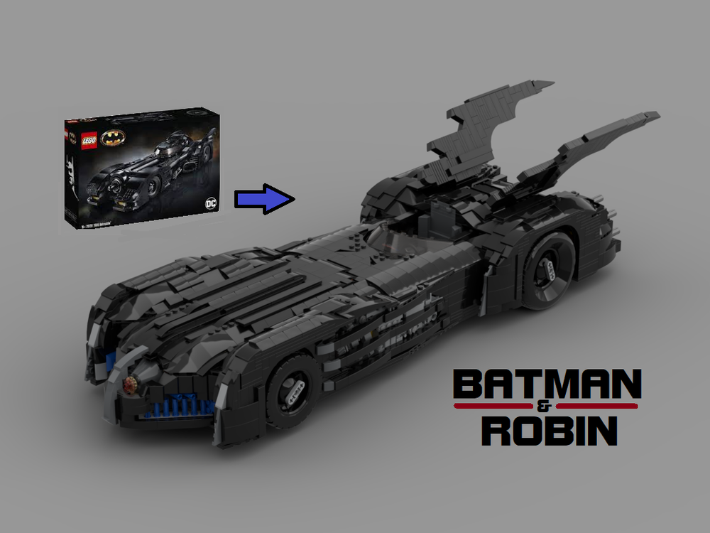 Lego UCS Batmobile 1997 George Clooney