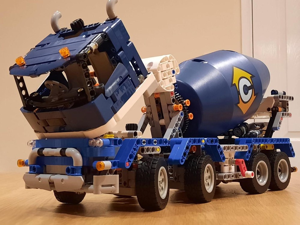 Lego 42112 Concrete Mixer Mods