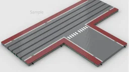 Modular street crossing